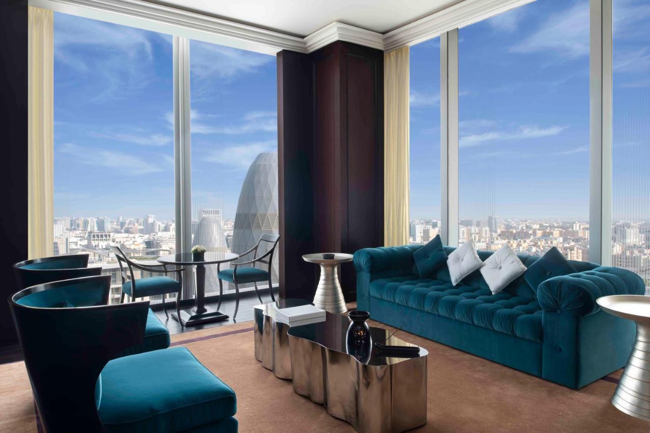 Banyan Tree Doha At La Cigale Mushaireb Eksteriør billede The living room of a Sky Villa