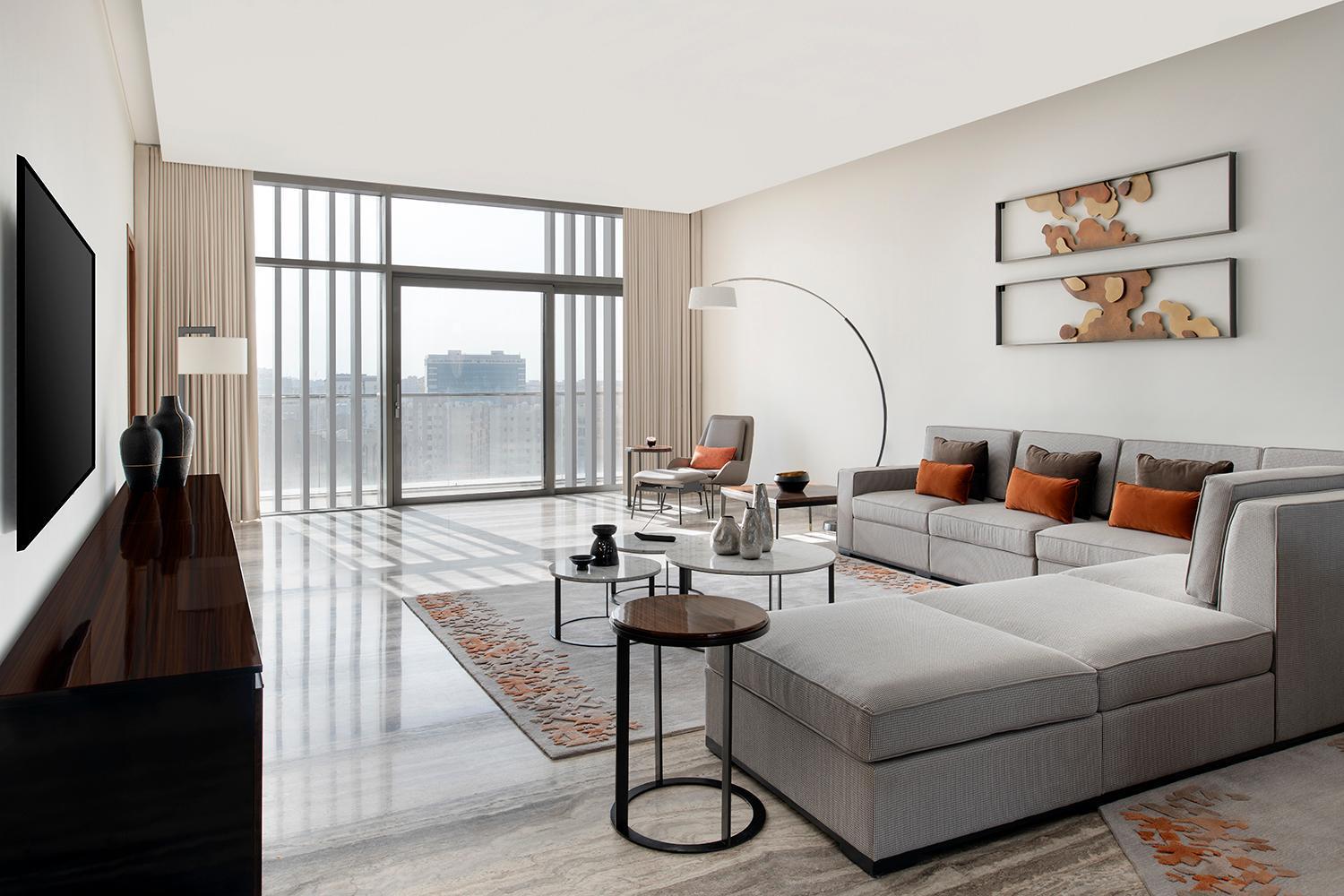 Banyan Tree Doha At La Cigale Mushaireb Værelse billede A living room
